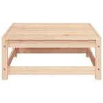 vidaXL Repose-pied de jardin 70x70x30 cm bois de pin massif