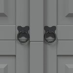 vidaXL Garde-robe avec 3 portes Gamme Corona pin mexicain Gris