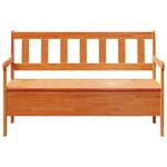 Banc extérieur vidaXL Acacia 119x76x44 cm en bois massif de pin