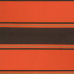 vidaXL Auvent rétractable orange et marron 3x2 5 m tissu et aluminium