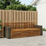 vidaXL Ensembles de canapés 3 pc Bois d'Acacia Massif