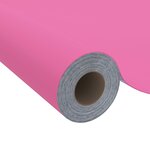 vidaXL Film autoadhésif pour meubles Rose brillant 500x90 cm PVC