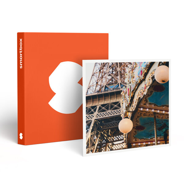 SMARTBOX - Coffret Cadeau Visite guidée d'1h30 et billets coupe-file pour le sommet de la tour Eiffel pour 2 personnes - Multi-thèmes