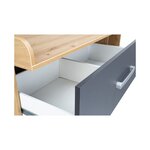 Table à langer Alessio 35 Wiko Artisan Anthracite