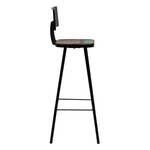 vidaXL Mobilier de bar 3 Pièces Bois de récupération massif Multicolore