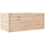vidaXL Jardinière 110x60x45 5 cm bois de pin massif