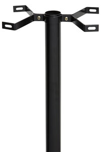 Support vertical en acier E2112 pour boîte aux lettres ARREGUI 144 Cm Noir