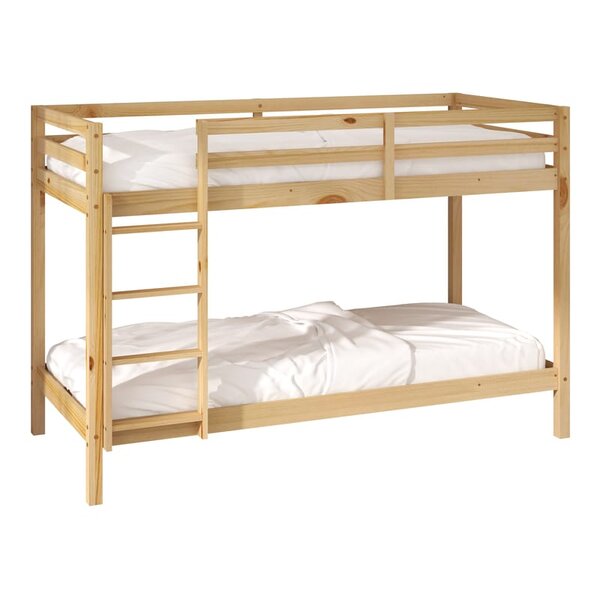 Lit superposé Jip naturel + matelas