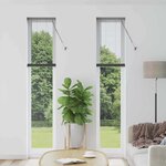 vidaXL Store de Fenêtre Gris foncé 80 x 130 cm Aluminium