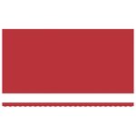 vidaXL Auvent rétractable rouge Rouge 600 × 300 cm tissu
