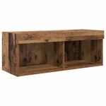 vidaXL Meubles TV muraux 4 Pièces Bois ancien Bois d'ingénierie