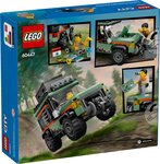 LEGO City - Camion 4x4 Tout-Terrain - 60447 pour Aventures en Montagne