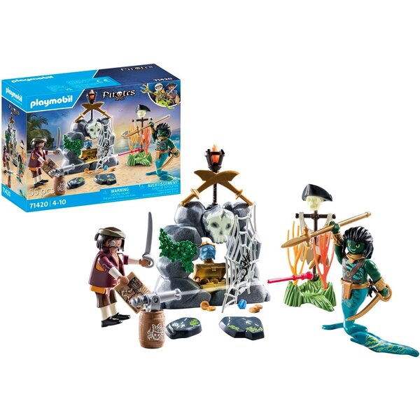 PLAYMOBIL 71420 - Pirate avec trésor