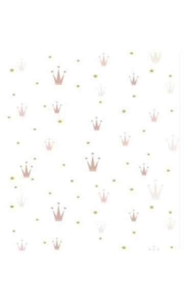 Tapis enfant Crown 100 x 150 cm - Blanc