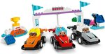 LEGO DUPLO - Ensemble de Voitures de Course et Pilotes d'Écurie de F1 - 10445 pour Enfants