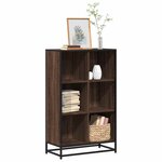 vidaXL Bibliothèque chêne marron 65 5x33x107 5 cm bois d'ingénierie