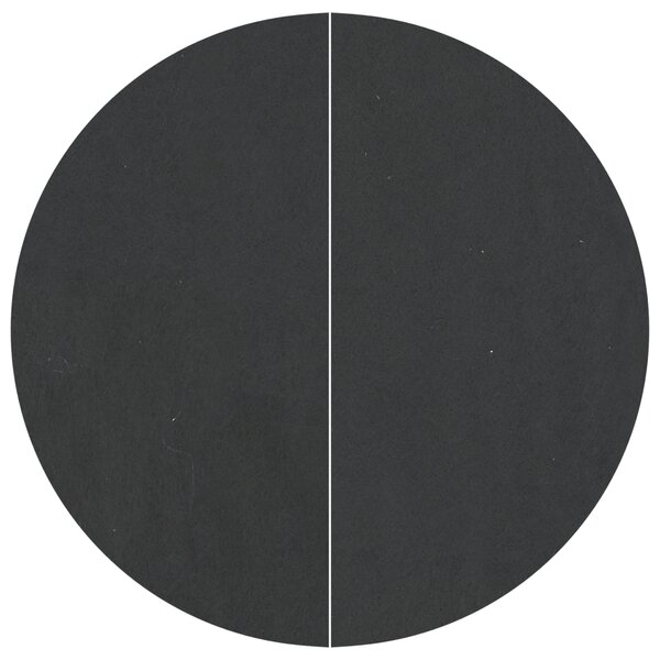 vidaXL Tissu de fond de piscine noir Ø 244 cm  tissu non tissé rond.