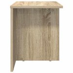 vidaXL Table d'appoint Chêne Sonoma 37 x 32 x 40 cm Bois d'ingénierie