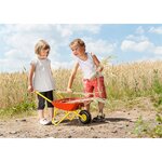 ROLLY TOYS Brouette Rouge en Métal