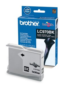 Cartouche d'encre brother lc970bk (noir)
