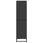 vidaXL Bibliothèque noir 40x35x139 cm bois d'ingénierie