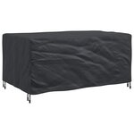 vidaXL Housse pour meubles Uni Noir 170 x 100 x 70 cm 600D