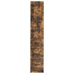 vidaXL Ensemble de Meubles 2 Pièces Chêne fumé 33 x 34 5 x 87 cm