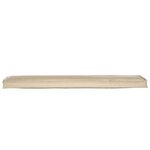 vidaXL Set de coussins de palette 2 Pièces Beige 180 x 40 x 8 cm