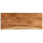 vidaXL Comptoir de salle de bain 140x60x2 5 cm rectangulaire acacia