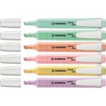 Surligneur - swing cool pastel edition - teint de pêche x 10 stabilo
