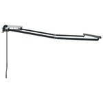 vidaXL Cadre de Store Réttractable à Opération Manuelle 3x2 cm Métal