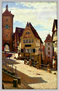 Monnaie AM PLONLEIN IN ROTHENBURG Aleksander Gierymski Argent 500 Francs Cameroon 2026 (PRÉCOMMANDE)