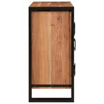 vidaXL Cabinet de chevet Marron 66 x 35 x 76 cm Bois d'acacia massif