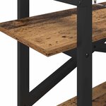 vidaXL Étagère Bois Ancien 100 x 33 5 x 64 cm Bois d'ingénierie