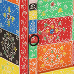 vidaXL Table de chevet multicolore 2 Pièces 40x35x45 cm