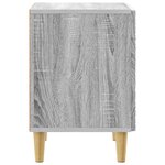vidaXL Table de chevet 2 Pièces Sonoma gris 43 x 34 5 x 50 cm