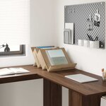 vidaXL Étagère à magazines Chêne artisanal 53 x 40 x 28 5 cm