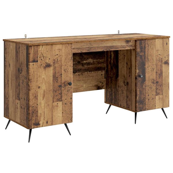 vidaXL Bureau Bois ancien 142 5 x 50 x 75 cm Bois d'ingénierie