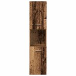 vidaXL Ensemble de meubles salle de bain 4 Pièces bois d'ingénierie