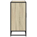 vidaXL Buffet chêne sonoma 94x35x76 cm bois d'ingénierie