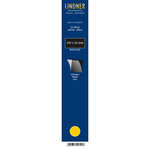 Bandes simple soudure 210 x 26 mm pour timbres-poste. Fond - Noir