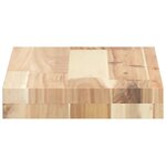 vidaXL Étagère flottante 60x20x4 cm bois d'acacia massif non traité