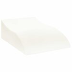 vidaXL Coussin pour jambes Blanc 68 x 40 x 21 5 cm