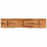 vidaXL Dessus de table 180x30x3 8 cm rectangulaire bois massif acacia
