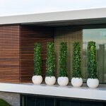 LECHUZA Jardinière PURO Color 50 ALL-IN-ONE diamètre 50 cm blanc