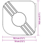 vidaXL Auvent rétractable crème 3x2 5 m tissu et aluminium