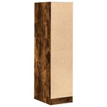 vidaXL Armoire d'apothicaire chêne fumé 30x41x118 cm bois d'ingénierie