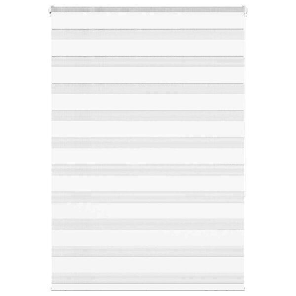 vidaXL Store zèbre blanc 115x150 cm largeur du tissu 110 9cm polyester