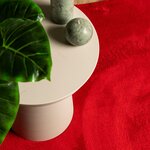 vidaXL Tapis HUARTE à poils courts doux et lavable rouge 140x200 cm