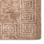 vidaXL Coureur de Tapis MARSA Blanc 100 x 350 cm Polyester et PVC